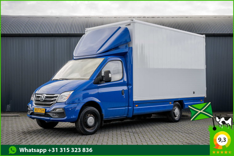 Maxus EV80 | Volledig Elektrisch | 3-Zits | Camera | Bakwagen leasen